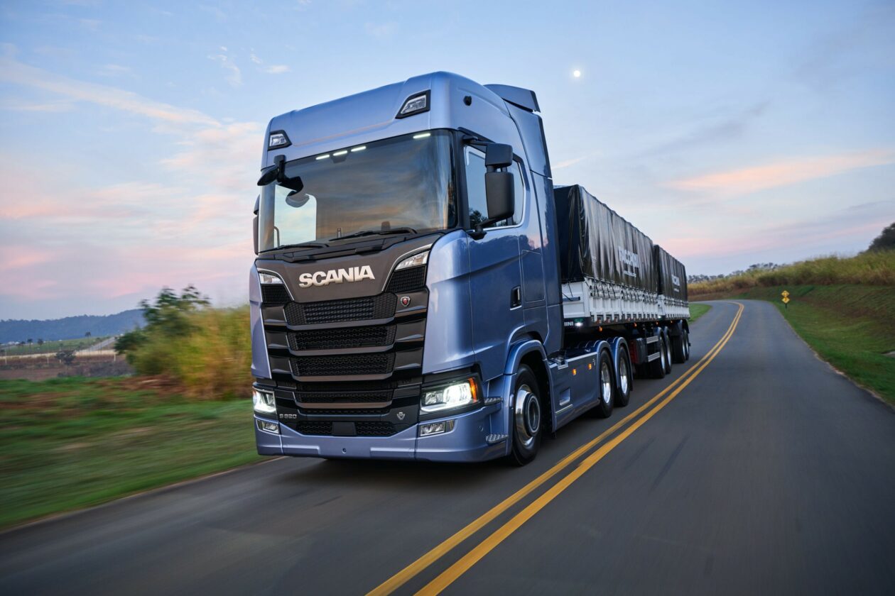 Ônibus em operação